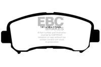 EBC 14+ Nissan Juke 1.6 Turbo Nismo RS Greenstuff Front Brake Pads - Burkken Auto Parts