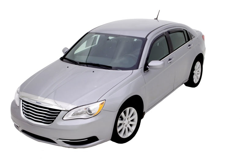 AVS 07-10 Chrysler Sebring Ventvisor Outside Mount Window Deflectors 4pc - Smoke - Burkken Auto Parts