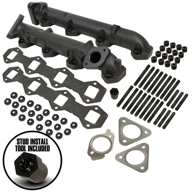 BD Diesel Exhaust Manifold Kit - Ford 2011-2014 F250/F350/F450/F550 6.7L PowerStroke - Burkken Auto Parts