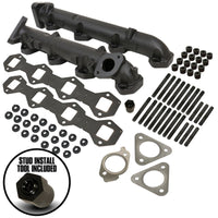 BD Diesel Exhaust Manifold Kit - Ford 2011-2014 F250/F350/F450/F550 6.7L PowerStroke - Burkken Auto Parts