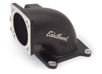 Edelbrock High Flow Intake Elbow 95mm Throttle Body to Square-Bore Flange Black Finish - Burkken Auto Parts