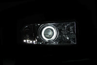 ANZO 1994-2001 Dodge Ram Projector Headlights w/ Halo Chrome - Burkken Auto Parts