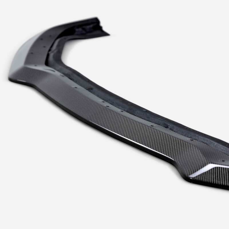 Anderson Composites 21-22 Ford Mustang Mach 1 Type-HP Carbon Fiber Front Chin Splitter - Burkken Auto Parts