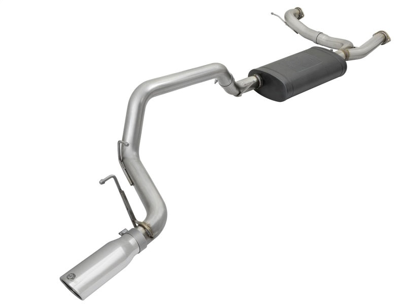 aFe MACHForce XP 3in 304-SS Exhaust Cat-Back 10-17 Nissan Patrol (Y62) V8-5.6L HO w/ Polished Tip - Burkken Auto Parts