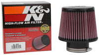 K&N Filter Universal Rubber Filter 3in Flange ID 6in Base OD 5.125in Top OD 5in Height - Burkken Auto Parts
