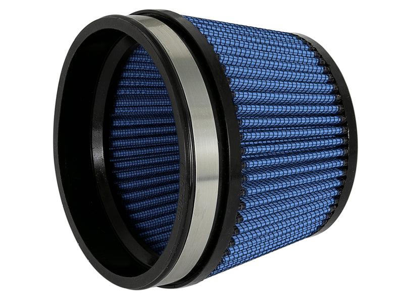aFe MagnumFLOW Pro 5R Universal Air Filter 5in.F x 5-3/4in.B x 4-1/2in.T (INV) x 3-1/2in.H - Burkken Auto Parts