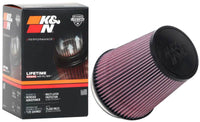 K&N Universal Tapered Filter 6in Flange ID x 7.5in Base OD x 5in Top OD x 8in Height - Burkken Auto Parts