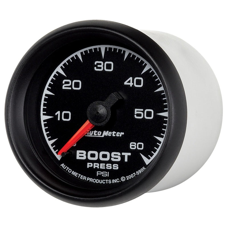 Autometer ES 52mm 0-60 PSI Mechanical Boost Gauge - Burkken Auto Parts