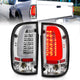 ANZO 95-00 Toyota Tacoma LED Taillights Chrome Housing Clear Lens (Pair) - Burkken Auto Parts
