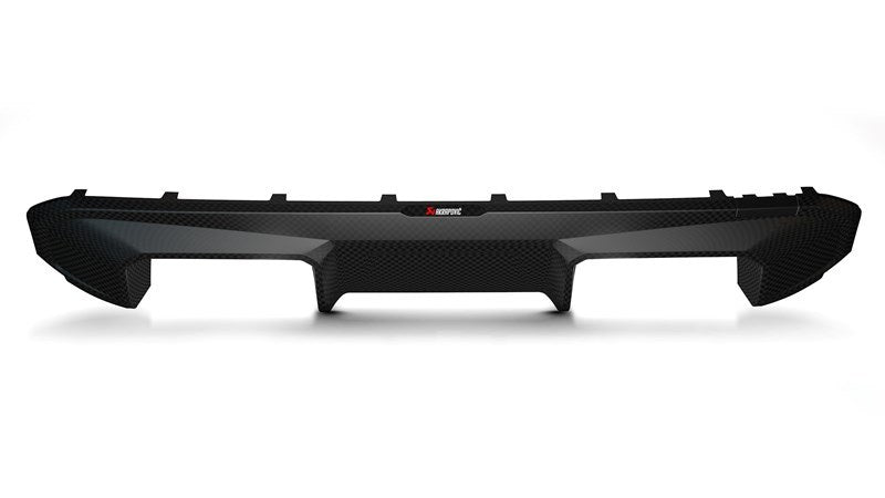Akrapovic 2021+ BMW M3 (G80)/M4 (G82) Rear Carbon Fiber Diffuser - High Gloss - Burkken Auto Parts