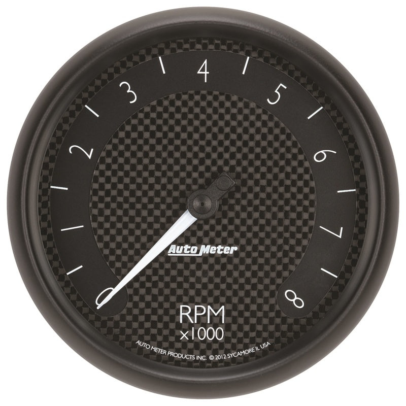 Autometer GT Series 5in In Dash 8K RPM Tachometer - Burkken Auto Parts