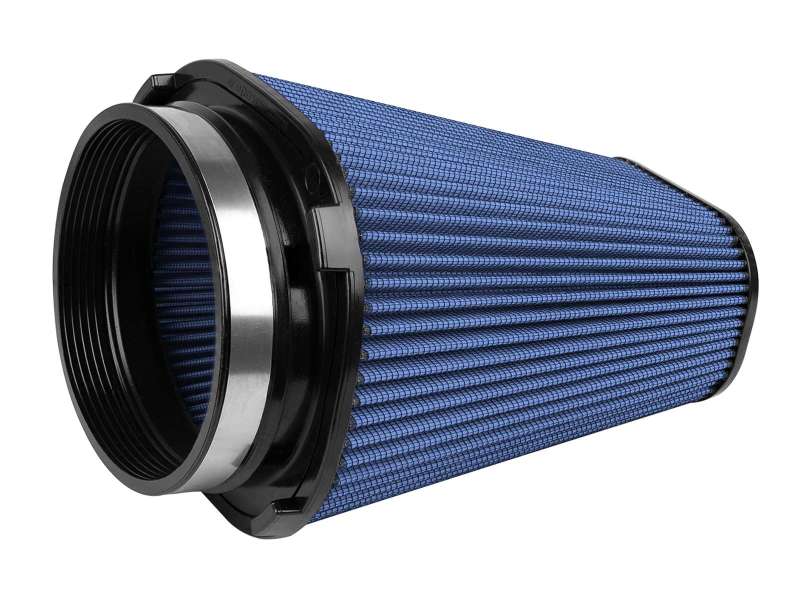 aFe Magnum FLOW Pro 5R Air Filter (5.5x 7.5)in F (9x 7)in B (5.8 x 3.8)in T (Carbon Fiber) x 10in H - Burkken Auto Parts
