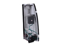 ANZO 1999-2000 Cadillac Escalade LED Taillights Red Clear G2 - Burkken Auto Parts