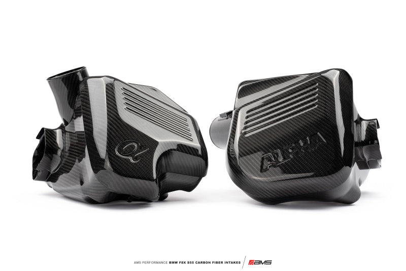 AMS Performance 15-18 BMW M3 / 15-20 BMW M4 w/ S55 3.0L Turbo Engine Carbon Fiber Intake - Burkken Auto Parts
