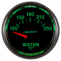 Autometer GS 52mm 100-250 Deg F Short Sweep Electronic Water Temperature Gauge - Burkken Auto Parts