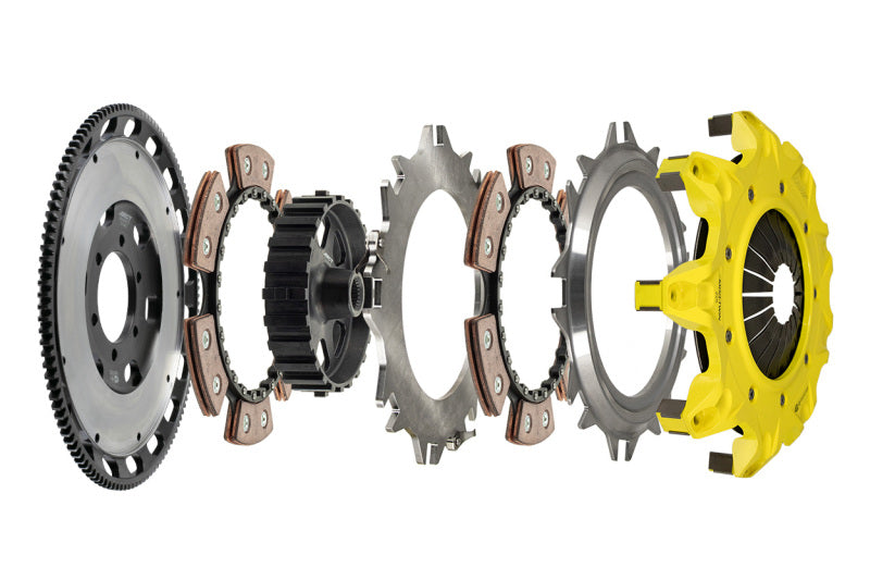 ACT 85-92 Mazda RX-7 FC Push Type Mod-Twin 225 XT Rigid Race Clutch Kit - Burkken Auto Parts