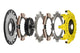 ACT 85-92 Mazda RX-7 FC Push Type Mod-Twin 225 XT Rigid Race Clutch Kit - Burkken Auto Parts