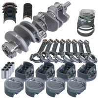 Eagle Ford 351W 4.000in Crank 2.750in Mains 6.250in I-Beam Rods 4.040in Pistons Balanced Assembly - Burkken Auto Parts