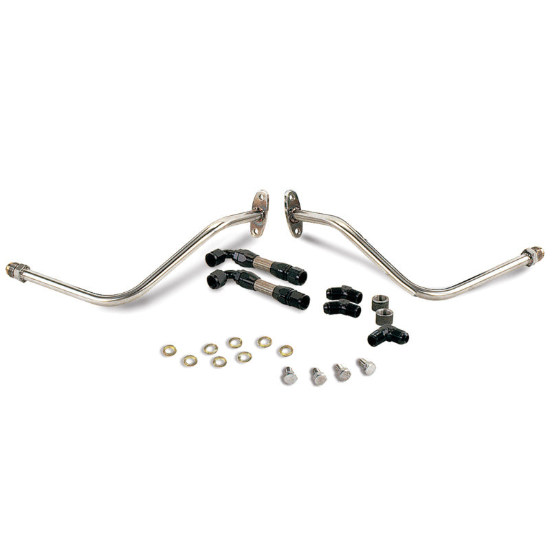 Banks Power Oil Drain Kit for Twin Turbo System - Burkken Auto Parts