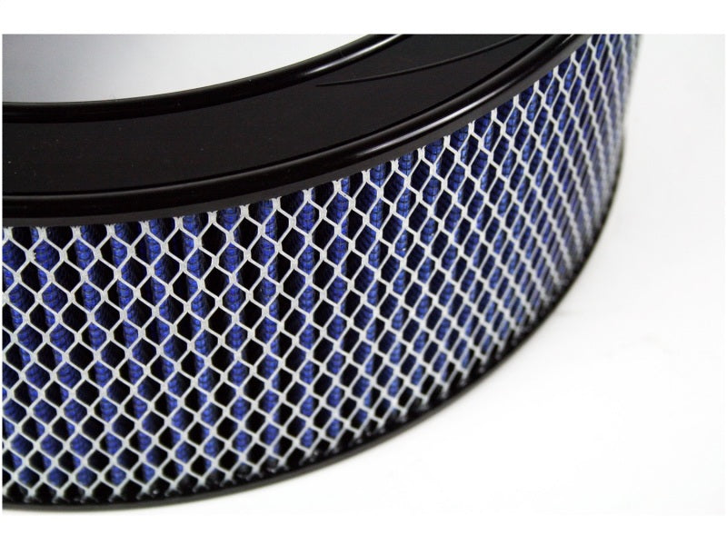 aFe MagnumFLOW Air Filters Round Racing P5R A/F RR P5R 14OD x 11ID x 5H with E/M - Burkken Auto Parts