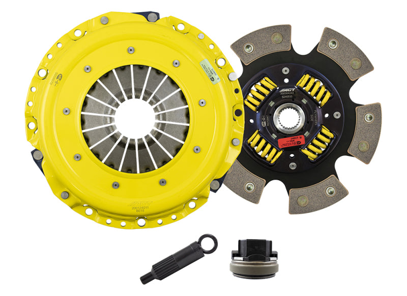 ACT 08-13 BMW 128i (E82/E88) L6-3.0L (N51/N52) HD/Race Sprung 6 Pad Clutch Kit - Burkken Auto Parts