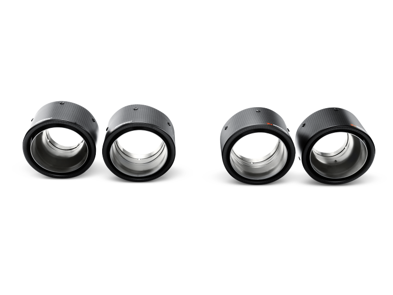 Akrapovic 13-17 Audi S6 Avant/Limousine (C7) Evolution Line Cat Back (Titanium) w/ Carbon Tips - Burkken Auto Parts