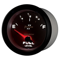AutoMeter Gauge Fuel Level 2-5/8in. 0 Ohm(e) to 90 Ohm(f) Elec Phantom II - Burkken Auto Parts