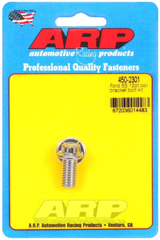 ARP Ford SS 12pt Coil Bracket Bolt Kit - Burkken Auto Parts