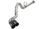 aFe Rebel XD 4in SS DPF-Back Exhaust 17-18 FOrd Diesel Trucks V8-6.7L (td) w/ Dual Black Tips - Burkken Auto Parts
