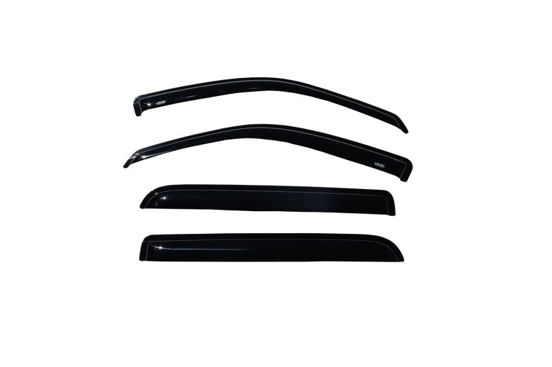 AVS 02-10 Ford Explorer (4 Door) Ventvisor Outside Mount Window Deflectors 4pc - Smoke - Burkken Auto Parts