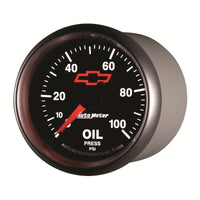 Autometer Sport-Comp II GM 52mm 0-100 PSI Mechanical Oil Pressure Gauge - Burkken Auto Parts