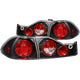ANZO 1998-2000 Honda Accord Taillights Black - Burkken Auto Parts