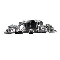 Edelbrock SBC Performer EPS Manifold - Chrome Plasma Coated - Burkken Auto Parts