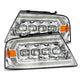 AlphaRex 04-08 Ford F150 / 06-08 Lincoln Mark LT NOVA LED Proj Headlights Chrome w/Activ Light/Seq - Burkken Auto Parts