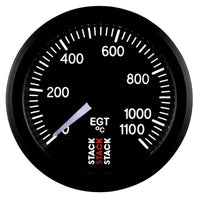 Autometer Stack 52mm 0-1100 Deg C Pro Stepper Motor Exhaust Gas Temp Gauge - Black - Burkken Auto Parts