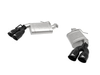 aFe POWER MACH Force-Xp 3in Axle-Back Exhaust 16-20 Chevrolet Camaro SS V8 6.2L w/Mufflers - Black - Burkken Auto Parts