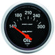 Autometer Sport-Comp 2 5/8in 140-300 Deg F Short Sweep Electronic Oil Temperature Gauge - Burkken Auto Parts
