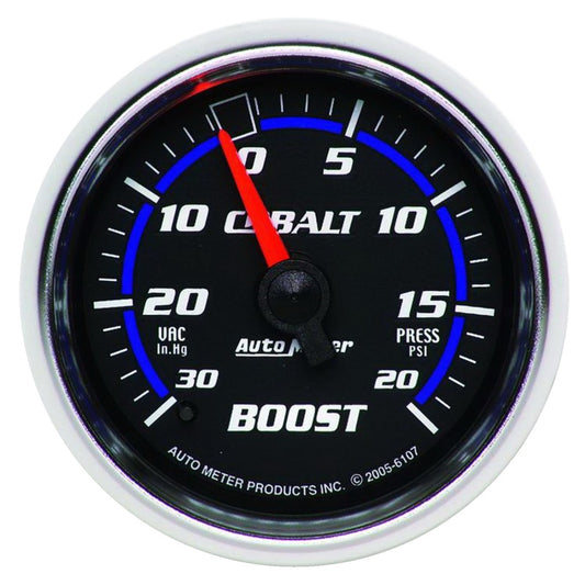 Autometer Cobalt 52mm 20psi mechanical Boost Gauge - Burkken Auto Parts
