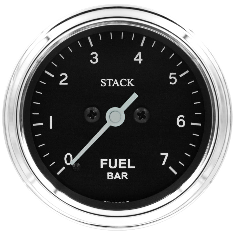 Autometer Stack 52mm 0-7 Bar M10 Male Pro Stepper Motor Fuel Pressure Gauge - Classic - Burkken Auto Parts
