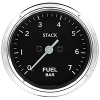 Autometer Stack 52mm 0-7 Bar M10 Male Pro Stepper Motor Fuel Pressure Gauge - Classic - Burkken Auto Parts