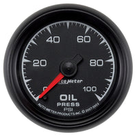 Autometer ES 52.4mm 0-100 PSI Oil Pressure Gauge - Burkken Auto Parts