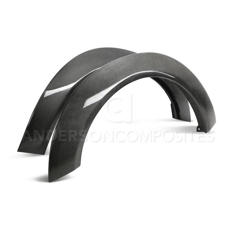 Anderson Composites 2018 Dodge Demon Wide Body Fender Flares (Front) - Burkken Auto Parts