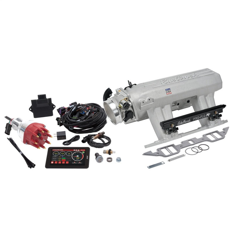 Edelbrock Pro Flo 4 XT EFI System Seq Port BB Chrysler RB 413-440ci 625 Max HP 35lb/hr Satin Finish - Burkken Auto Parts
