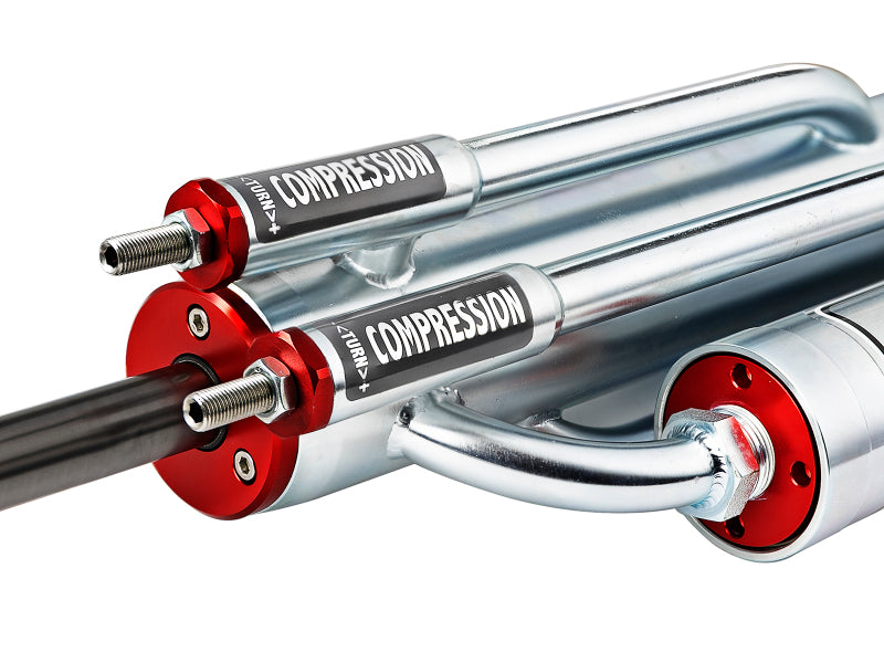 aFe Sway-A-Way 2.5 Bypass Shock 3-Tube w/ Piggyback Res. Left Side - 12in Stroke - Burkken Auto Parts