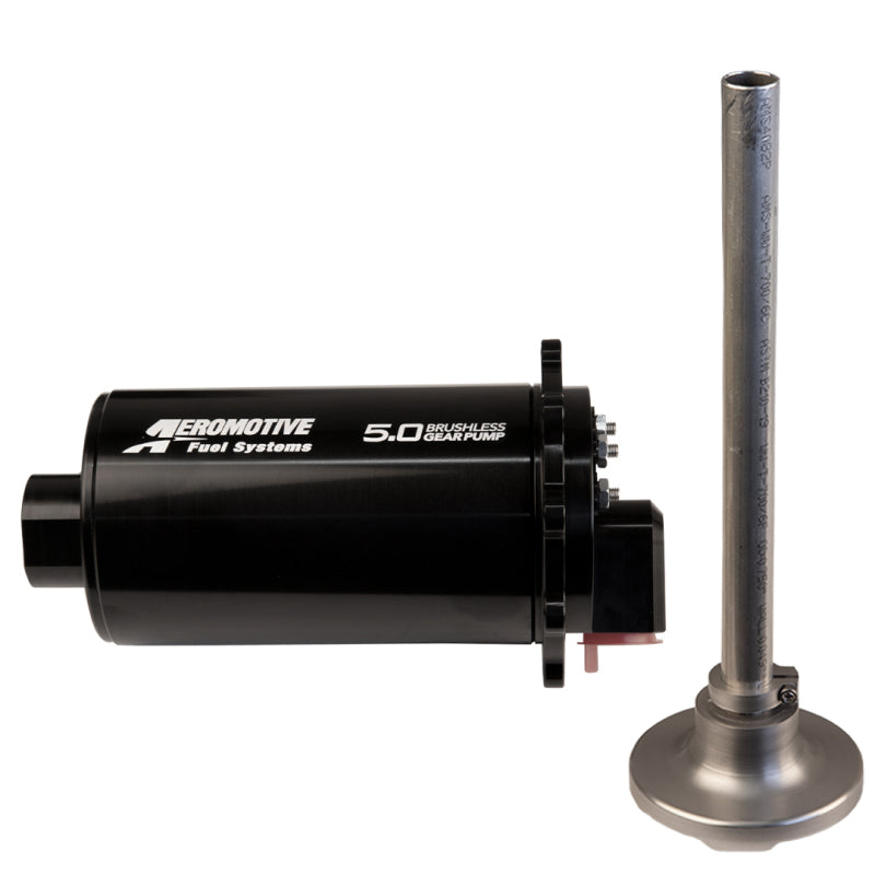 Aeromotive Brushless Spur Gear Fuel Pump w/TVS Controller - Universal - In-Tank - 90 Deg - 5gp - Burkken Auto Parts