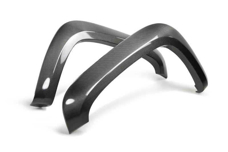 Anderson Composites 17-19 Chevy Colorado ZR2 Front Carbon Fiber Fender Flares (Pair) - Burkken Auto Parts