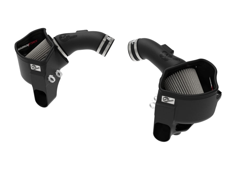 aFe POWER Magnum FORCE Stage-2 Pro DRY S Cold Air Intake System 12-19 BMW M5 (F10) / M6 (F12/13) - Burkken Auto Parts