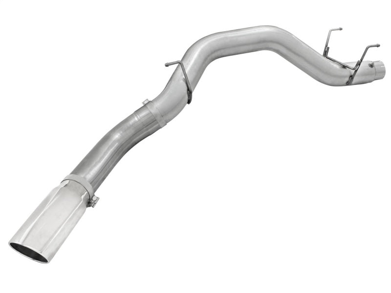 aFe MACHForce XP 5in DPF-Back SS Exht Dodge RAM 13-14 6.7L (td) Mega Cab w/ Polished Tip - Burkken Auto Parts