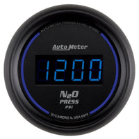 Autometer Ultra-Lite 2-1/16in 1600 PSI Digital Nitrous Pressure Gauge - Black - Burkken Auto Parts
