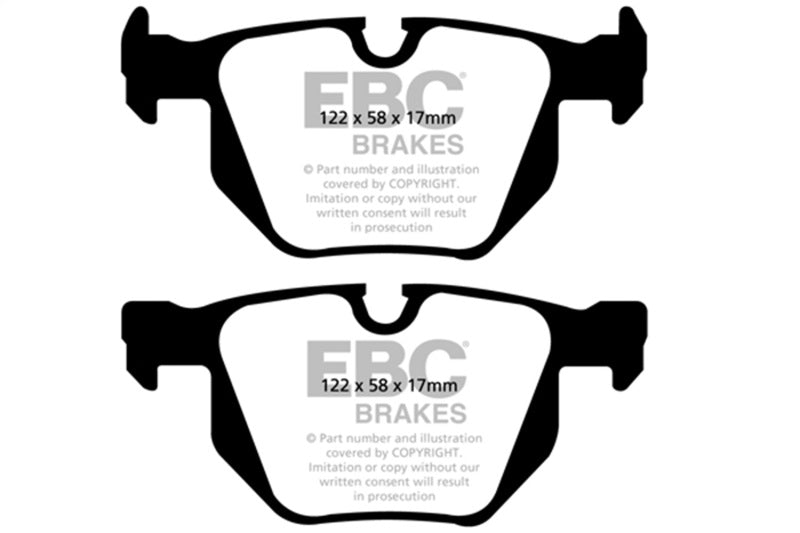EBC 13+ BMW X1 3.0 Turbo (35i) Redstuff Rear Brake Pads - Burkken Auto Parts